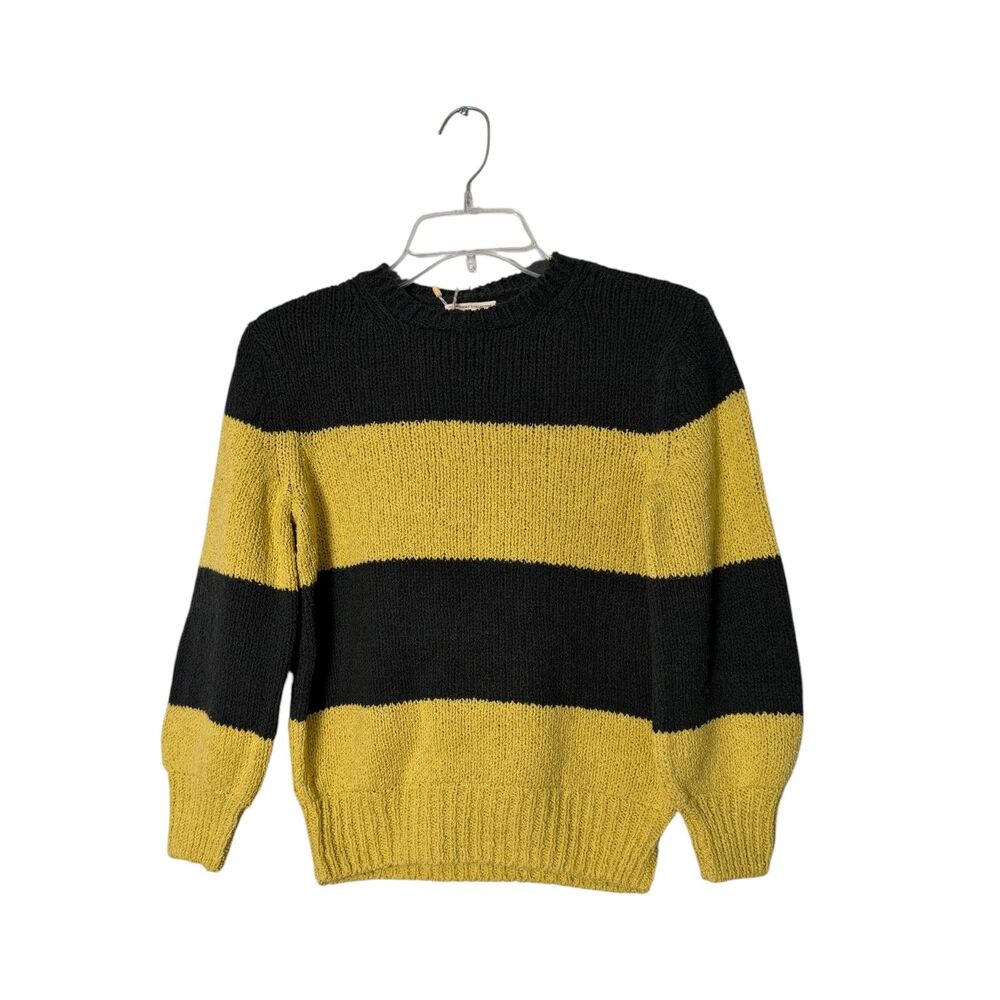 NWT The Sunday Collective Stiped Knitwear Indie Sleaze Retro Grunge Sz 8-9
